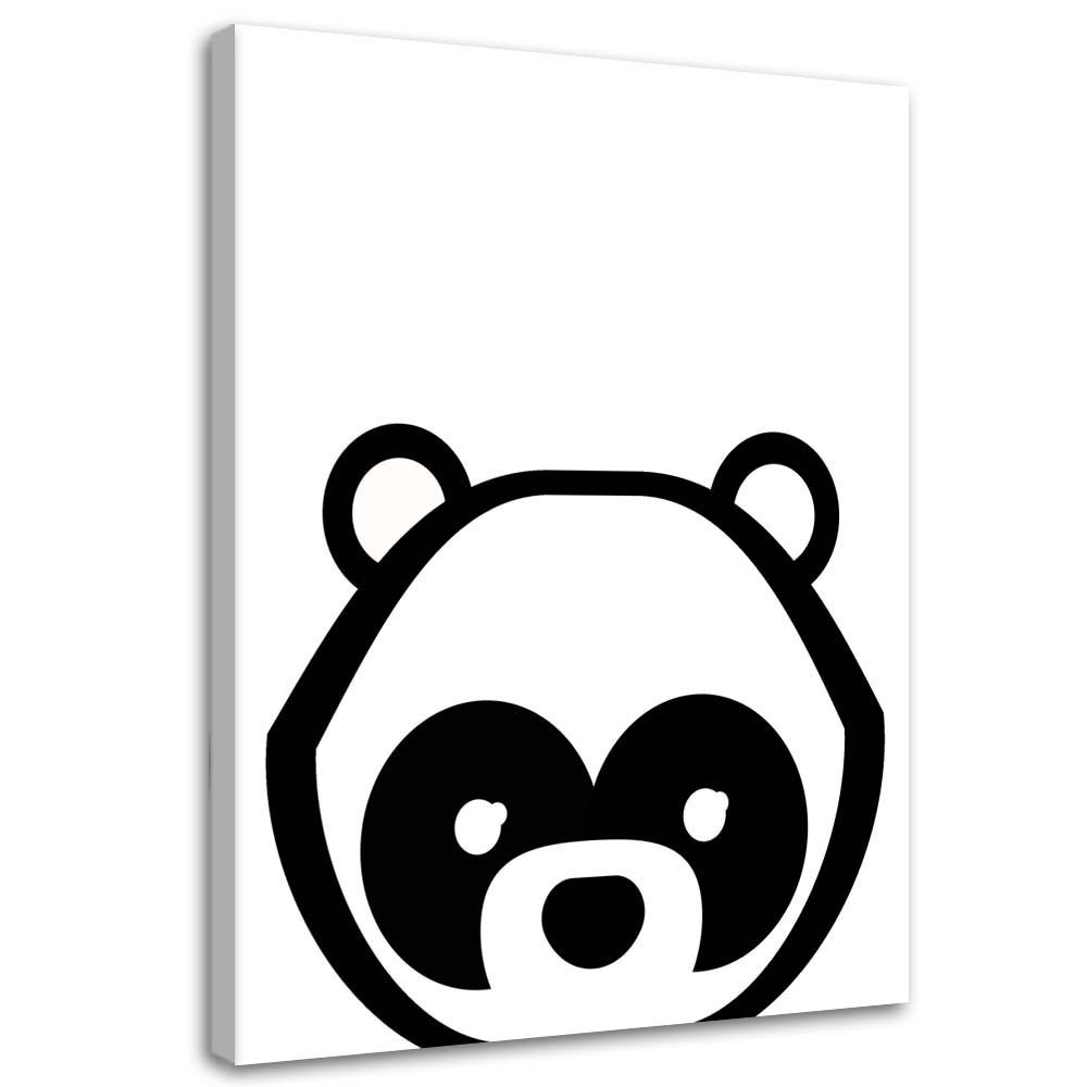 Obraz na plátně Panda Animal - 80x120 cm